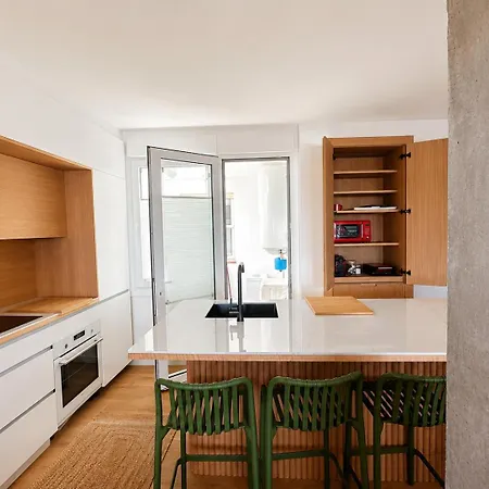 Precioso Piso Con Vistas Al Mar En Bouzas Apartman